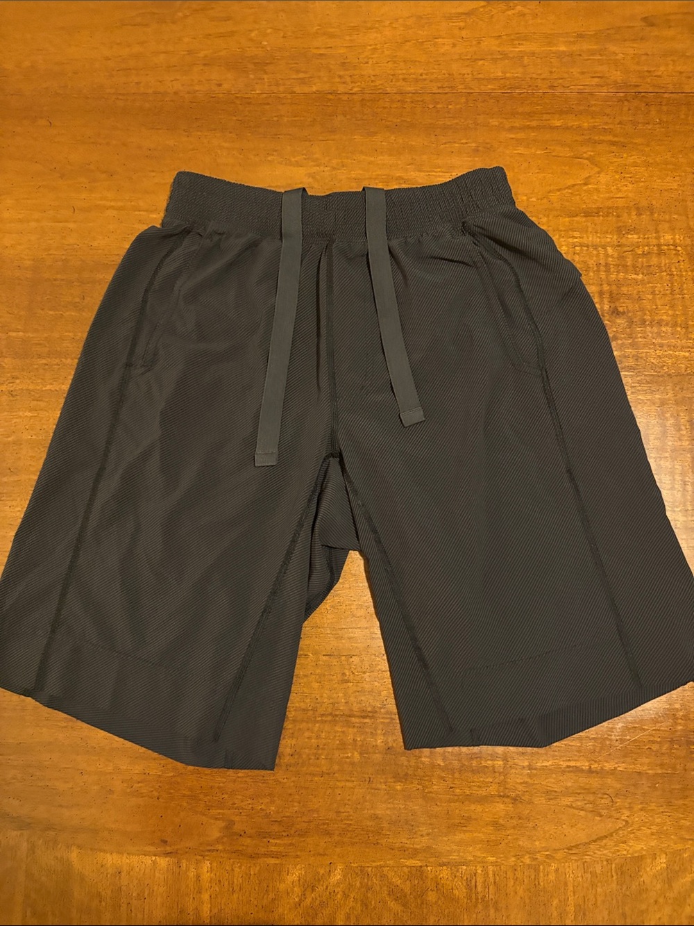 ♥️ Lululemon 🍋 T.H.E. Shorts Men's Black Athletic Drawstring Shorts